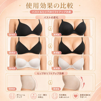 Turonu® ターゲット式バストアップ 高度ナノマイクロニードルパッチ 🍁